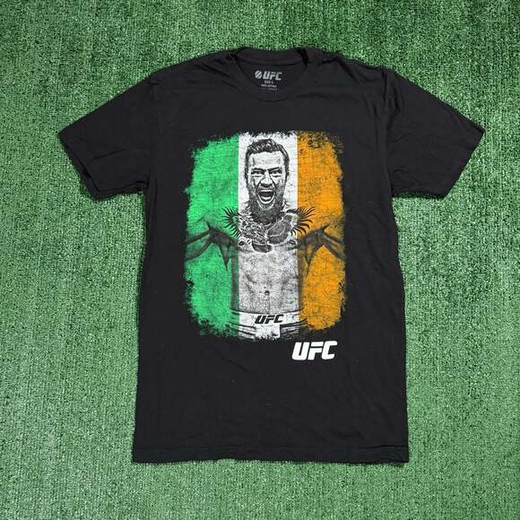 UFC Other - UFC Conor McGregor Irish Flag Graphic T-Shirt, Size Small MMA
